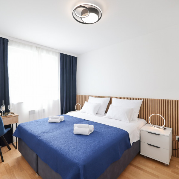 Bedrooms, Alpha Level Apartment, Alpha Level Apartment Zadar: Modern Accommodation in the Heart of the City Zadar